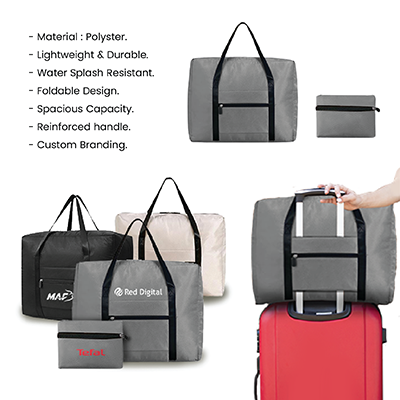 Folding Polyester Travel Bag
