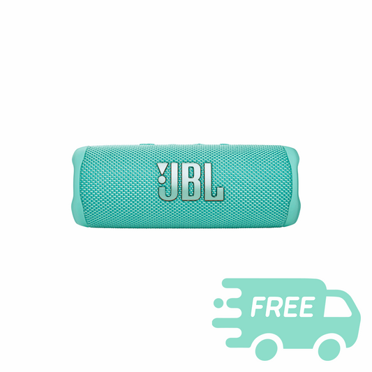 Pembesar Suara Bluetooth Kalis Air Mudah Alih JBL Flip 6 - Hitam Biru Merah Kelabu Pink Teal
