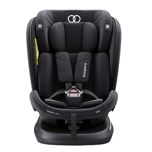 KOOPERS DUO CONVERTIBLE 360 SPIN ISOFIX/BELT BABY CARSEAT | R44 - BLACK KNIGHT