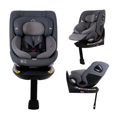 QUINTON SPINGUARD 360 CAR SEAT | ISOFIX + SUPPORT LEG