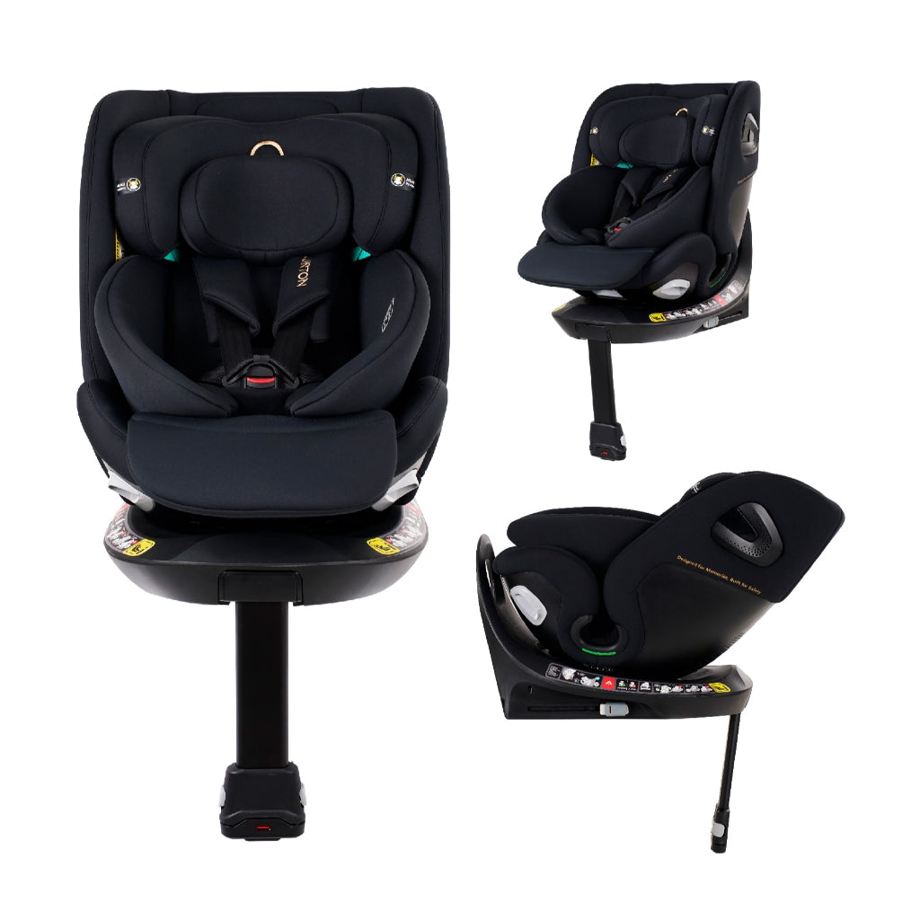 QUINTON SPINGUARD 360 CAR SEAT | ISOFIX + SUPPORT LEG