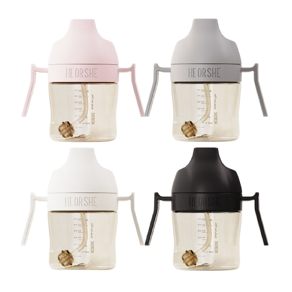 HE OR SHE DENTAL CARE 7OZ SIPPY CUP -  STAGE 1