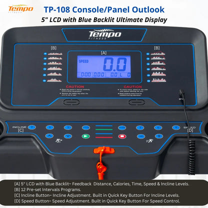 Johnson Fitness Tempo TP108 Treadmill