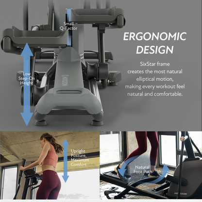 Johnson Fitness Horizon Andes 5.1 Elliptical Trainer