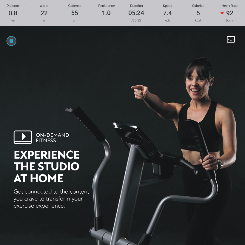 Johnson Fitness Horizon EX59 Elliptical Trainer