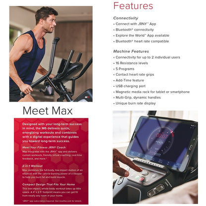 Johnosn Fitness BowFlex Max Trainer M6